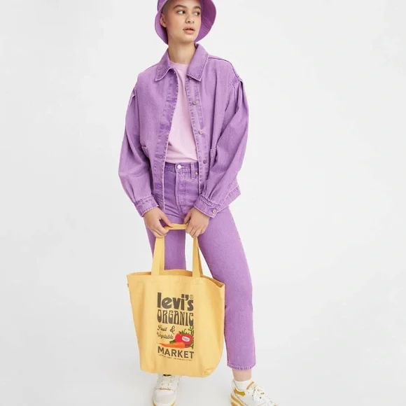 Levi's Purple Ankle & Cropped Jeans - Picture 1 of 13